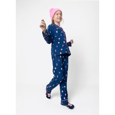 Pijama Manga Longa Viscolycra Menina Teen Unicórnio Encantada