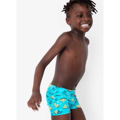Sunga Boxer com Proteção Solar Menino Submarino