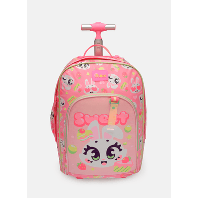 Mochila com Rodinha Grande Coelha Romântica