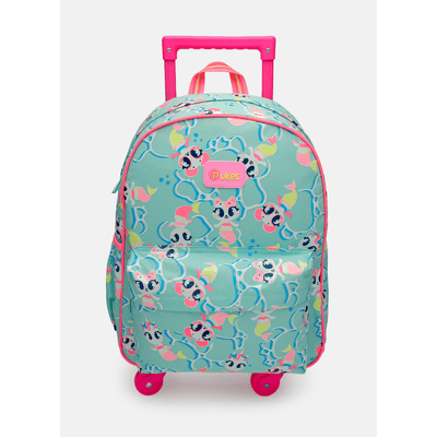 Mochila com Rodinha Média Multibichos Sereia