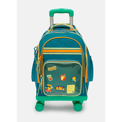 Mochila com Rodinha 306 Color Block